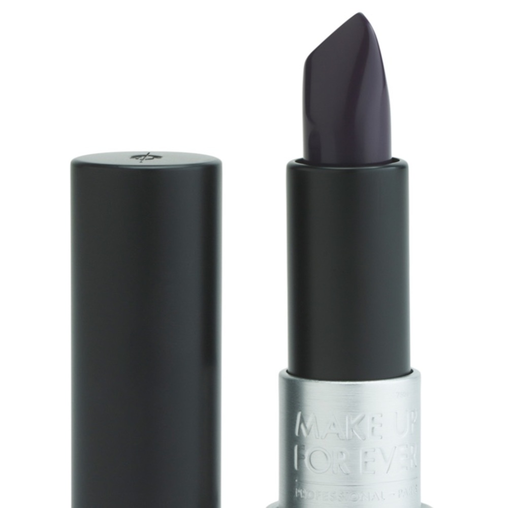 Makeup forever artist rouge mat lipstick eggplant
